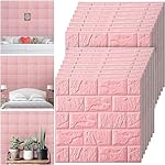 Rylan Self-Adhesive Waterproof PE Foam 3D Wall Panels Wallpaper Sticker for Bathroom, Living Room, and Home Decoration (70 x 77cm, Appx. 116Sq Feet)-15 Piece- Amazon