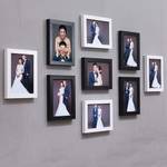 Stuthi Arts Glass Wall Photo Frame  (White, 9 Photo(s), White-5×7-4 Black-5×7-5)- Flipkart
