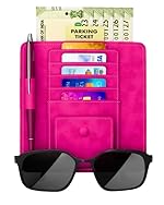 FEDUS Premium Car Organiser and Storage Car Document Holder, Sunglasses Holder for Car, Car Sun Visor Organizer Car all New Accessories Multipocket Pouch Auto Interior Accessories for Truck, SUV, Van- Amazon