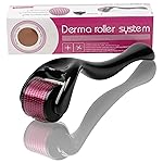 Wazdorf Derma Roller for Hair Growth | 540 Titanium Microneedles 0.5mm | Microneedling Roller for Beard, Face, Skin & Scalp | Hair Growth Roller for Men & Women | Safe & Easy to Use- Amazon