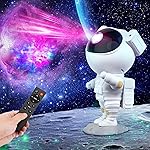 Storio Plastic Baby Toys Astronaut Galaxy Projector with Remote Control – 360° Adjustable Timer Kids Astronaut Nebula Night Light Lamp for Baby Adults Bedroom,Gaming Room,Home and Party,LED,White- Amazon
