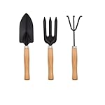 Oblivion Gardening Tools Set Home & Kitchen Big Hand Trowel,Cultivator, Weeding Fork for Plant Tools | Farming Tools | Khurpi | Gardening Equipment kit | (Set of 3)- Amazon
