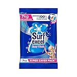 Surf Excel Easy Wash Detergent Powder7 kg | Superfine Washing Powder | Dissolves Easily & Removes Tough Stains | Suitable for all Washing Machines (Pack of 1)- Amazon