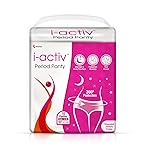 i activ Period Panty for Girls & Women | L-XL | 10’s Pack | Disposable Period Panties for Women for Heavy Flow Periods | Maternity Pads after Delivery | 360 Degree Protection | Waist Size – 31″ to 48″- Amazon