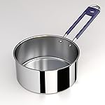 Lifelong Stainless Steel Heavy Bottom Saucepan with Glass Lid | 18cm, 2.25 L | Induction & Gas Stove Compatible | Saucepan with Handle & Knobs | Tea, Milk-Boiling Pot (LLSSP18, Silver), 2250 ml- Amazon