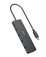 Anker USB C Hub, 4 Ports USB 3.0 Data Hub with 5Gbps Data Transfer, 0.7ft Extended Cable[Charging Not Supported], USB C Splitter for Type C MacBook, Mac Pro, iMac, Surface, Flash Drive, Mobile HDD- Amazon