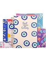 Doodle Happiness Planner B5 | Wiro Bound Undated Planner with 268 Pages, To-Do Lists, Activity Pages, Tear Away Note & Quote Cards | 64-Page Pocket Book, 250+ Stickers & Free Premium Gift Box, 80 GSM- Amazon