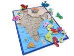 Indian Map Kids Toys Jigsaw Puzzles Adults Educational Baby Learning Toys (31 Pieces)- Shopsy