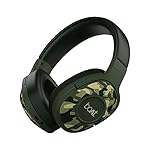 boAt Rockerz 558 Bluetooth Wireless Over Ear Headphones with Mic Upto 20 Hours Playback, 50MM Drivers, Soft Padded Ear Cushions and Physical Noise Isolation(Army Green)- Amazon