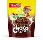 Kwality Choco Flakes, Whole Wheat, Source of Protein & Fibre, Breakfast Cereals Pouch  (90 g)- Flipkart