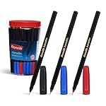 Reynolds AEROSLIM Ball Pen SET – 70 PENS (60 BLUE, 5 Black, 5 Red) | PEN WITH COMFORTABLE GRIP |BALL PENS FOR WRITING | PEN FOR STUDENTS & OFFICE STATIONERY | 0.7 mm TIP SIZE- Amazon