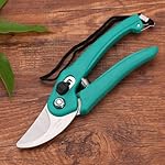 Cinagro Hand Pruner Cutter – 1 Pc, Heavy Duty Gardening Tools Grass Cutter, Plant Cutter for Home Garden, Wood Branch Trimmer, Garden Tools Grass Cutting Accessories (Steel Blades, Assorted)- Amazon