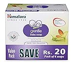 Himalaya Gentle Baby Soap 75 g | Value Pack of 4 – Save Rs 20 extra| No 1 Doctor prescribed brand | Oils of Almond & Olive | Gently cleanses baby’s skin |- Amazon