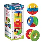 Little’s Grab & Shake Rattles | Educational & Developmental Toys for Kids | Rattles for Baby | Baby Toys | 3 Piece Multi-Color Toddler Activity Toys | Infant & Preschool Kids Toys- Amazon