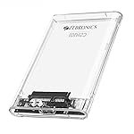 Zebronics 2.5″ SSD/HDD Enclosure, Max. 4TB Storage, Upto 5Gbps Transfer Speed, Tool-Free Slide Design, USB to Micro B Connector, Windows, Mac, Linux Support, Transparent Case (CSH101)- Amazon