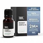 ThriveCo Rosemary Essential Oil for Hair Growth & Hair Fall Control | 100% Pure & Organic | Enriched with Vitamin E | Strengthens Hair, Reduces Breakage & Improves Scalp Health | For Men & Women | 15ml- Amazon