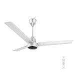 Goldmedal ORYZO BLDC 1200mm BEE Certified 5 Star Rated Ceiling Fan For Home and Office | Remote Control |Anti Dust|Smooth & Silent Operation(ANGLE WHITE)- Amazon