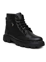 Women’s Crown Tread Boots Stylish & Trendy Design All-Day Comfort Lightweight Design Easy to Wear For Girls/Ladies- Amazon