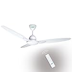 TVS GREEN Eternia Ceiling Fan for Home | Advanced iDrive BLDC Motor | Remote Control|Silent Operation| High Air Delivery|Low Voltage Performance | 60% Power Saving | 5-Star BEE Rated | 3-Year Warranty- Amazon