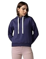 FYLTR Women’s Casual Hoodie with Stripe Tape – Rib Hem & Cuff | Drop Shoulder | Sweatshirts for Women | Winter Hoodie for Women- Amazon