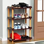 Lifelong 4-Tier Heavy Duty Shoe Rack | Storage Organizer for Shoes, Slippers, Clothes, Books & Household Items | Durable Plastic Stand for Home, Bedroom, Entryway, Living Room & Office Storage- Amazon