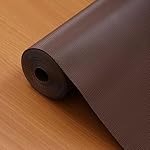 Non Slip Drawer Shelf Liner Roll, Anti Slip Mat, Cut to Size Liner for Shelves Tables and Drawers (Brown-45W x 500L cm (5L m))- Amazon
