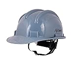 Aktion AK H12_GRY Safety Helmets Rachet Type, IS 2925:1984 Color: Grey, Pack of 10- Amazon