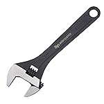 Asian Paints Adjustable Wrench 10”, Rust Proof Alloy Steel Wrench, Extra Wide for Comfortable Grip, Easy Adjustment of Screws, Fully Hardened for Better Strength & Durability- Amazon