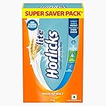 Horlicks Lite 1kg, Scientifically designed for Adults |High Protein, Zero added sugar| Malt Flavour- Amazon