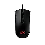 HyperX Pulsefire Core RGB USB Gaming Mouse, Software Controlled RGB Light Effects & Macro Customization, Pixart 3327 Sensor up to 6,200DPI, 7 Programmable Buttons- Black, 87gm (4P4F8AA)- Amazon