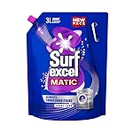 Surf Excel Matic Front Load Liquid Detergent 3 L|| Specially designed for Tough Stain Removal on Laundry in Washing Machines – Super Saver Offer Pack- Amazon