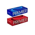 Premier 2-Ply Box Face Tissue Papers – 100 Pulls per Box (Pack of 2, 200 Pulls, 400 Sheets) – Soft & Absorbent Facial Tissues for Home, Office, Car & Travel- Amazon