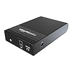 Amazon Basics UPS for WiFi Router/Modem/Set top Box Devices. Supports 12Vdc, 2.5A Routers. Backup Upto 4 Hours, Current Surge & Deep Discharge Protection (Black)- Amazon