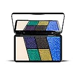 Cutie Beauty Ultimate Pigmented 6 Colours Eyeshadow Palette Long Wearing and Easily Blend able Eye Makeup Palette Matte, Shimmery and Metallic Finish |Long Lasting Eyeshadow for Women (Blue)- Amazon