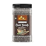 Chia Seeds | Raw Chia seed, rich in Omega 3 & fibre | Plant protein, gluten free, immunity booster, probiotics for gut health (1kg)- Amazon