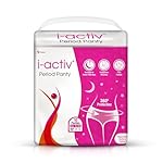 i activ Period Panty for Girls & Women | XL-XXL| 10’s Pack | Disposable Period Panties for Women for Heavy Flow Periods | Maternity Pads after Delivery | 360 Degree Protection| Waist Size – 33″ to 58″- Amazon
