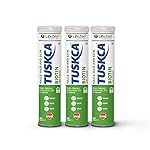 Tuskca Biotin + Selenium + Zinc for Hair, Nails & Skin Health | 20 Effervescent Tablet (Pack of 3) Berry Flavour- Amazon