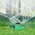 Lawn Sprinkler, Automatic Garden Water Sprinkler,Upgrade 360 Degree Rotation Irrigation System with 3600 Square Feet Coverage for Yard,Lawn and Garden- Amazon