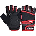 Kobo WTG-63 Weight Lifting Gym Gloves Hand Protector for Fitness Training- Amazon