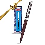 Reynolds Metal Pens (Iconic Elite Brown) | Premium Pens For Gifting | Twist Pens For Personal & Professional Use | Stylish Gifts for Men & Women | Trim Ball Pens For Corporate Gifting | Blue Ink- Amazon