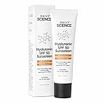 Hyaluronic SPF 50 Sunscreen with Advanced UV Filters | Broad Spectrum Sun, UVA, UVB, Blue Light Protection, SPF 50 & PA++++, 50 g (Pack of 1)- Amazon
