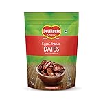 Del Monte Royal Arabian Dates 900 g |Premium Khalas Dates| Source of Dietary Fibre | Natural and Sweet | UAE Imported | Dried Fruit | Healthy Snack- Amazon