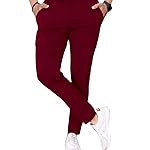 MiraMichi Men’s Slim Fit Stretchable Casual Mid Rise Trousers | Stylish Lycra Blend Pants for Office, Party- Amazon