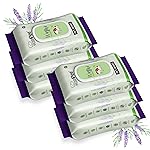 Wipe ME 100% Biodegradable 288 Count (Pack of 6) Wet Wipes for Dogs, Cats & All Pets | Lavender Essential, Vitamin E & Olive Oil | Anti-Bacterial | Cleansing, Deodorising & Grooming Wipes- Amazon