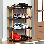 Lifelong 4-Tier Heavy Duty Shoe Rack | Storage Organizer for Shoes, Slippers, Clothes, Books & Household Items | Durable Plastic Stand for Home, Bedroom, Entryway, Living Room & Office Storage- Amazon