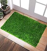 25 MM High Density Artificial Grass Carpet Mat for Balcony Multipurpose Entryway Floor Doormat for Lawn Garden Terrace & Office (37 X 57 Cm, Pack of 1)- Amazon