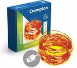 Crompton 100 LEDs 10 m Yellow Steady String Rice Lights (Pack of 1)- Flipkart