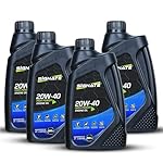 Signate 20W40 Engine Oil for Bikes 900ML, 4 Stroke Engine Oil for Motor Cycle, Maximum Gear Protection & Efficient Performance Bike Oil (Pack of 4)- Amazon