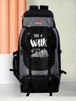 markway for men travel tourist bag backpack for hiking trekking camping Rucksack  – 70 L (Grey)- Flipkart