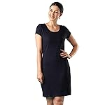 Globus Women Dress (GS566391_Navy Blue_M)- Amazon